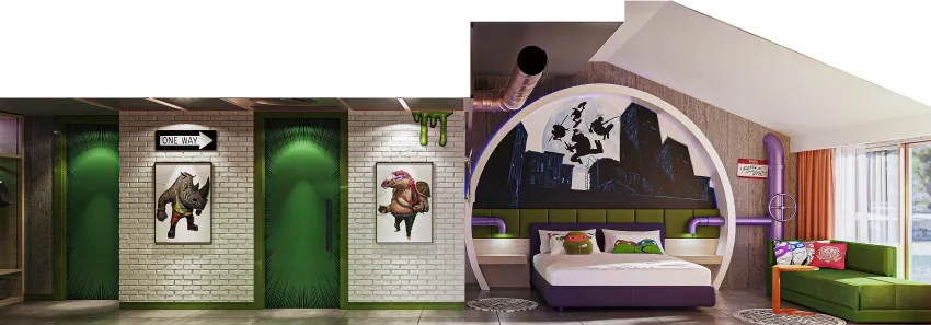 The Land of Legends Nickelodeon Theme Park 5*-215