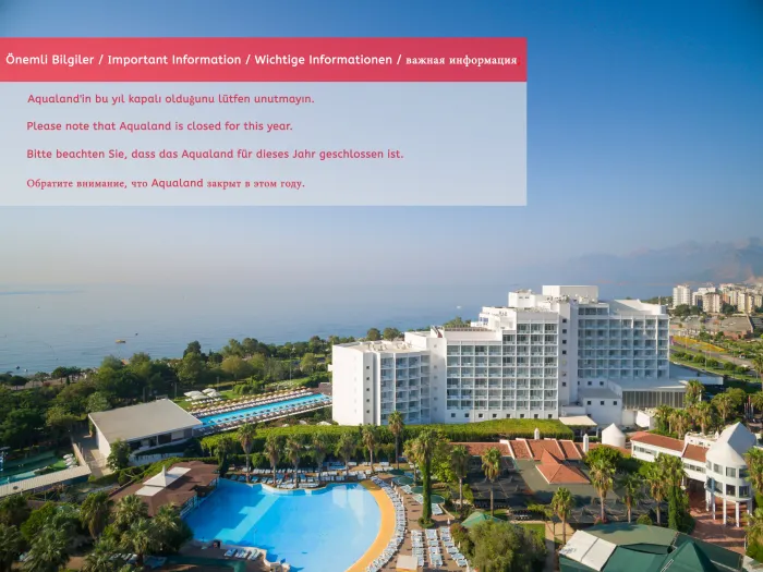Hotel Su & Aqualand 5* - Antalya - Turcia